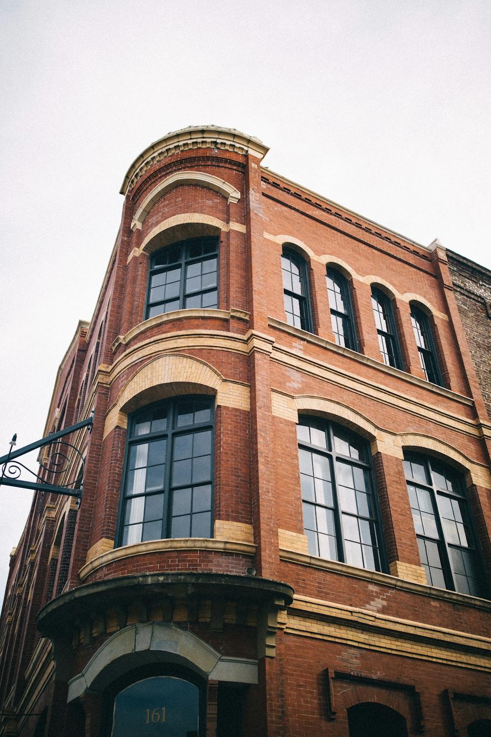 Before renovation - dated office building